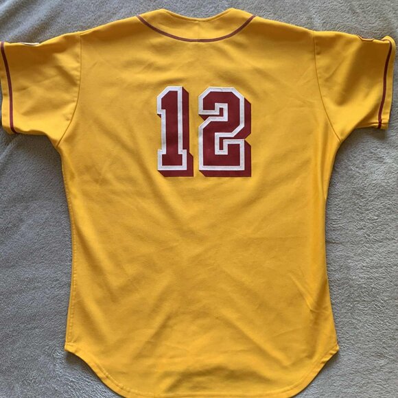 Game Worn Nike USC Trojans Button-Up Baseball Jersey. XL. - Picture 4 of 11